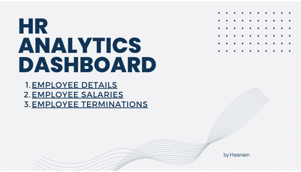 HR Analytics Dashboard-Power BI Project - 1